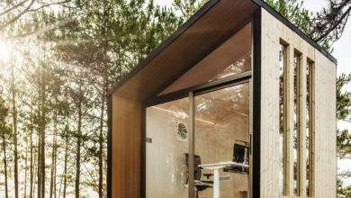 WorkPod, un abris de jardin faisant office de bureau