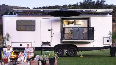 Un couple d'américain passionné de voyage dévoile une caravane solaire totalement autonome...