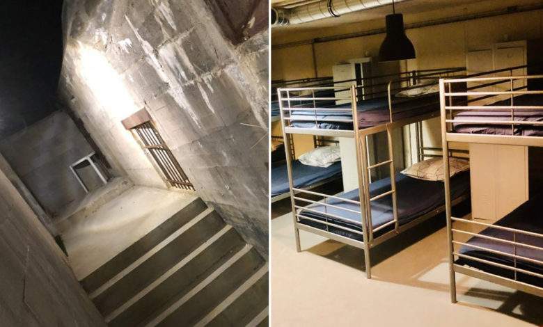 Il est possible de louer un bunker de la Seconde Guerre mondiale (aménagé) sur Airbnb