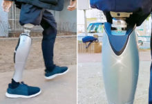 Il devient ingénieur pour se fabriquer lui-même une jambe bionique futuriste