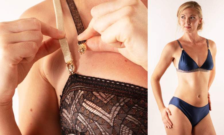 Côté Cigale : une entrepreneuse invente le "soutien-gorge modulaire" avec bretelles aimantées interchangeables