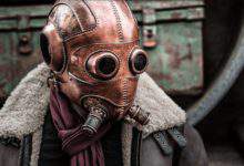 Steampunk : un masque Dust Angel en cuir et imprimé en 3D par deux maroquiniers Roumains