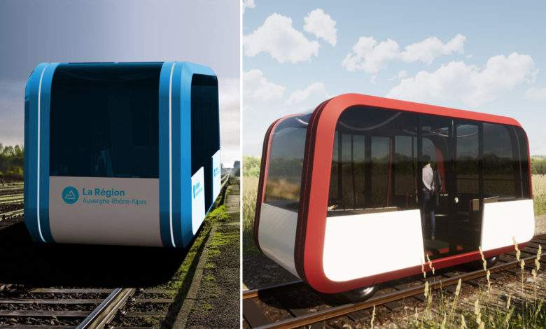 Taxirail, un train autonome et hybride pour pallier la fermeture des petites lignes SNCF