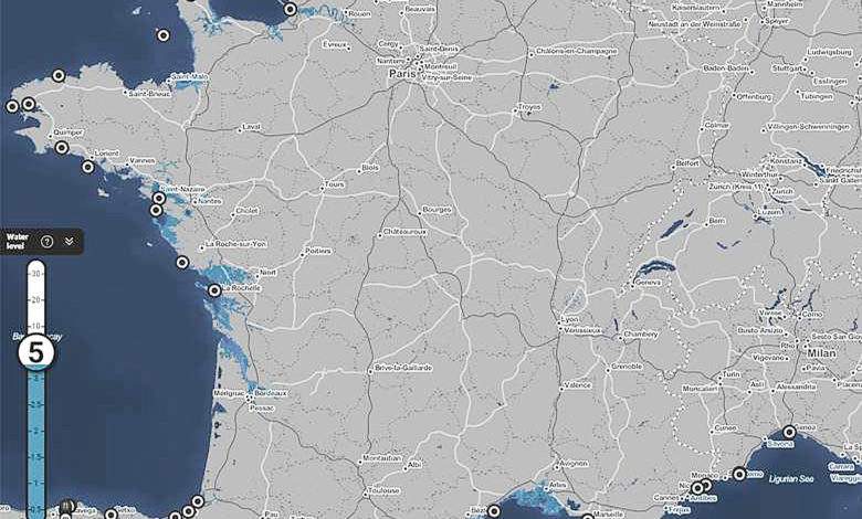 Quelles sont les villes françaises susceptibles de disparaître à cause de la montée des eaux ?