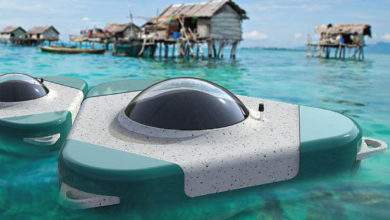 Waterpod : une capsule de dessalement de l'eau de mer récompensée aux Dyson Award