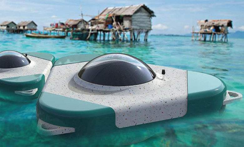 Waterpod : une capsule de dessalement de l'eau de mer récompensée aux Dyson Award