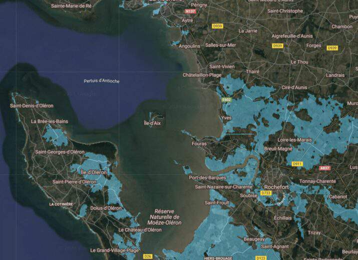 A quoi vont ressembler nos littoraux si le niveau de la mer monte de 1 à 5 mètres ?