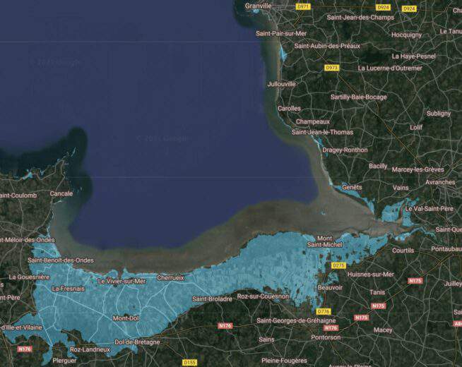 A quoi vont ressembler nos littoraux si le niveau de la mer monte de 1 à 5 mètres ?