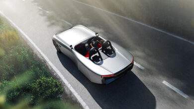 Aura EV Concept : une voiture électrique sportive et futuriste conçue pendant le confinement