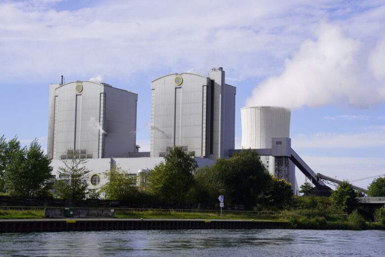 Une centrale thermique au charbon.