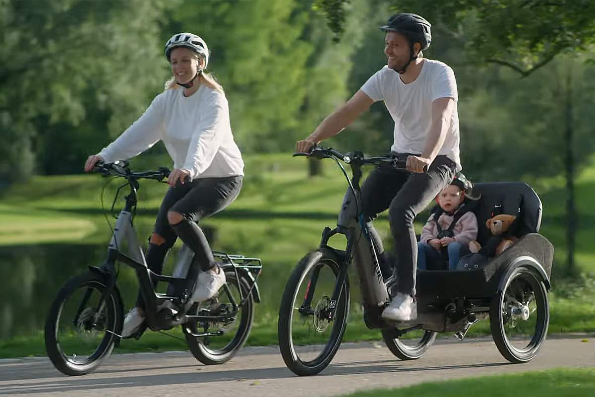 BMW et CUBE travailleraient sur un vélo cargo électrique avec une petite particularité très intéressante