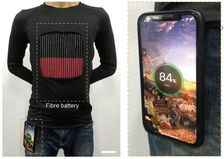 Des chercheurs ont inventé une chemise qui charge votre smartphone dans votre poche