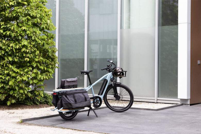 Décathlon dévoile la toute première image de son futur vélo cargo électrique