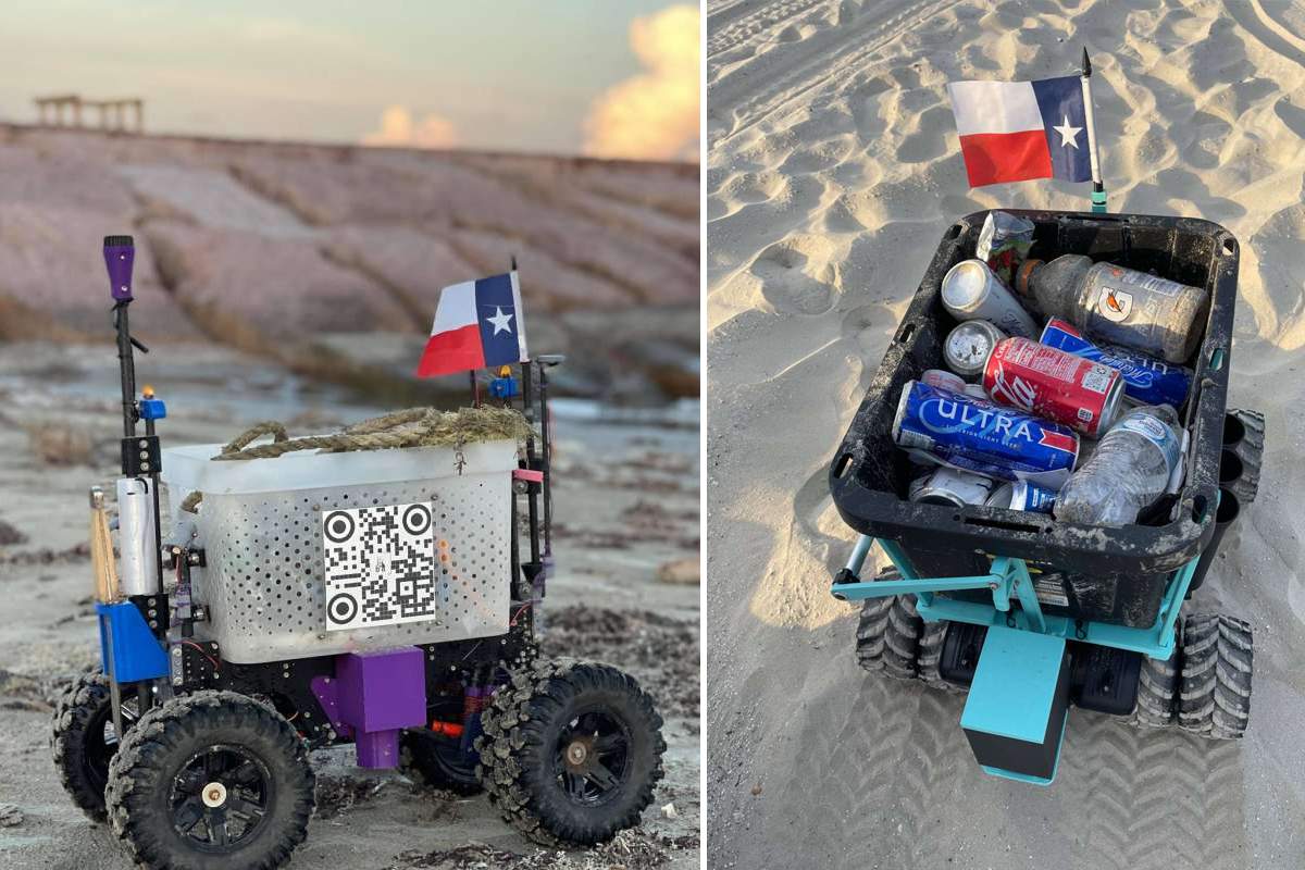 Un influenceur fait le buzz en nettoyant les plages avec ses petits buggies radiocommandés