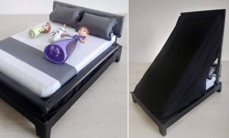 Un lit anti-tremblements de terre.