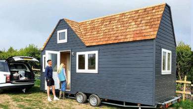 Immobilier : n'arrivant pas à acheter une maison, un couple construit sa tiny-house pour moins de 35000€