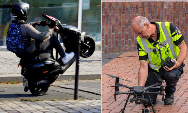 Une proposition de loi pour lutter contre les rodéos urbains avec des drones