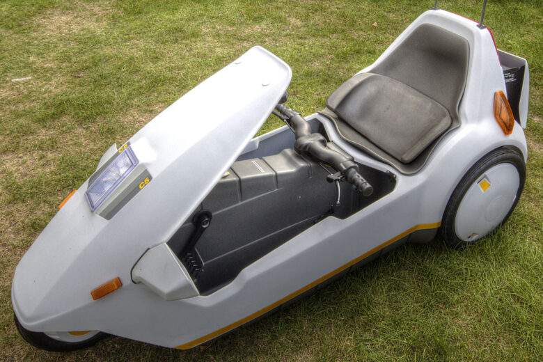 Sinclair C5 : la mini voiture électrique des années 80 un peu trop en avance sur son temps
