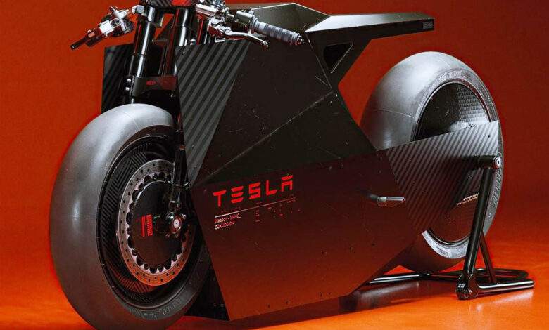 Sokudo : voila à quoi pourrait ressembler une moto électrique sortant des usines Tesla