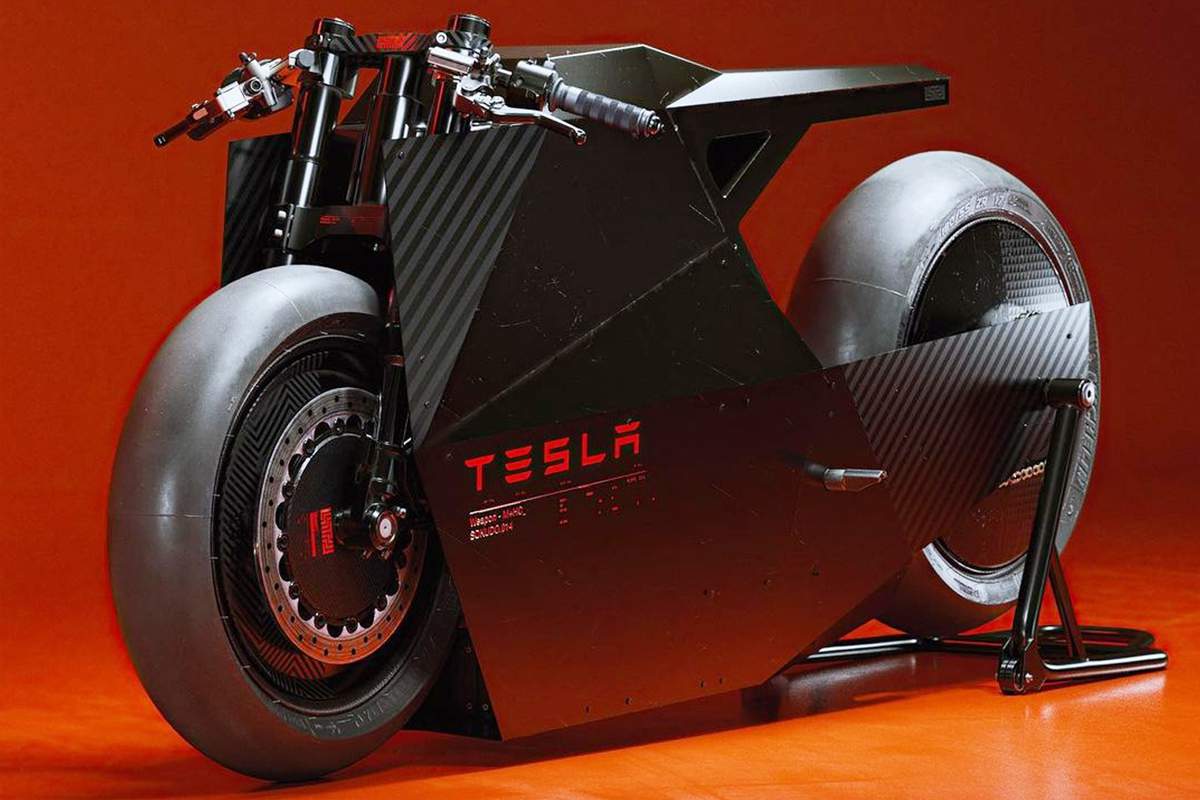 Sokudo : voila à quoi pourrait ressembler une moto électrique sortant des usines Tesla