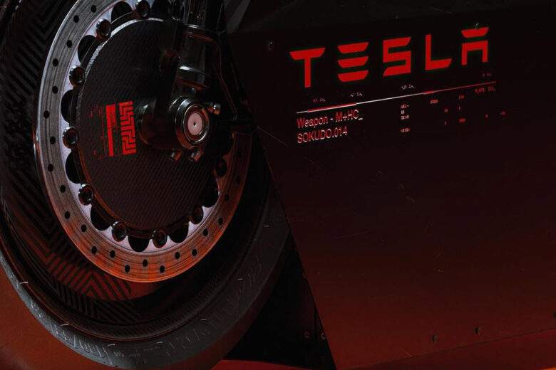 Sokudo : voila à quoi pourrait ressembler une moto électrique sortant des usines Tesla