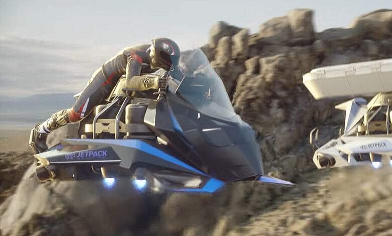 Speeder : JetPack Aviation annonce la commercialisation de sa moto volante grand publique pour 2023 !