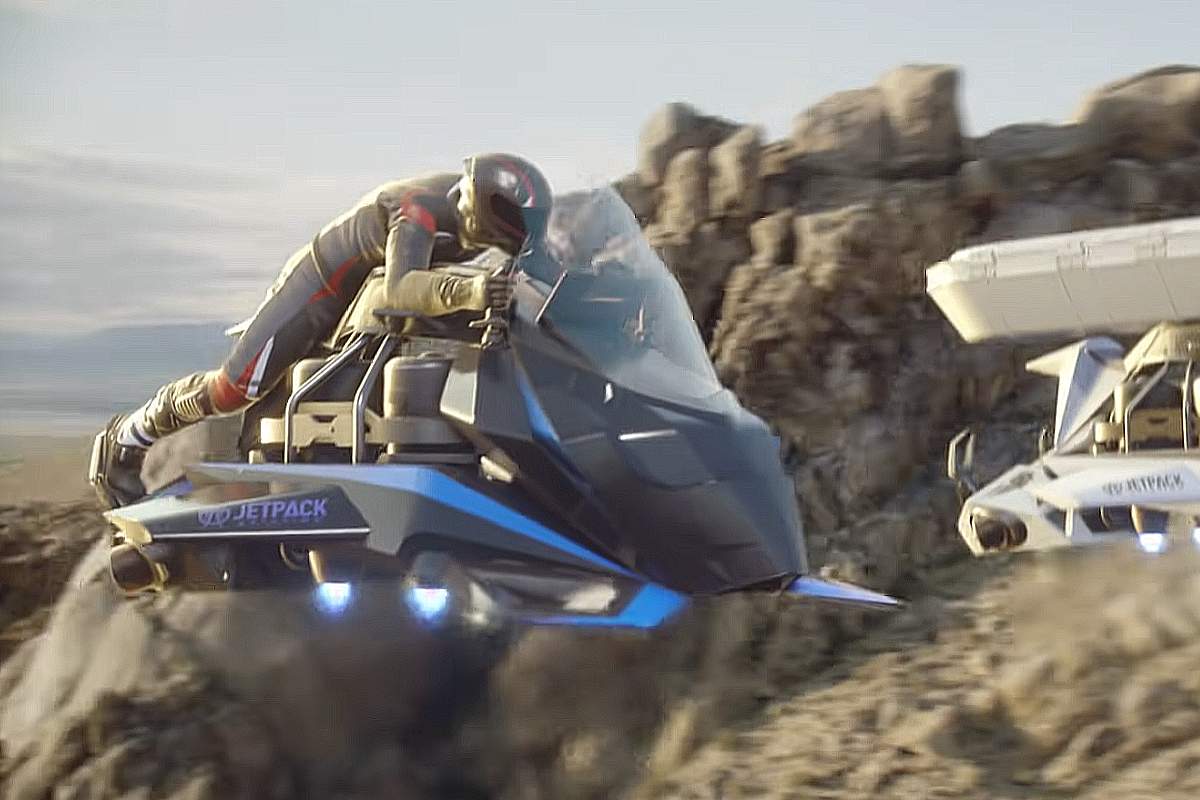 Speeder : JetPack Aviation annonce la commercialisation de sa moto volante grand publique pour 2023 !