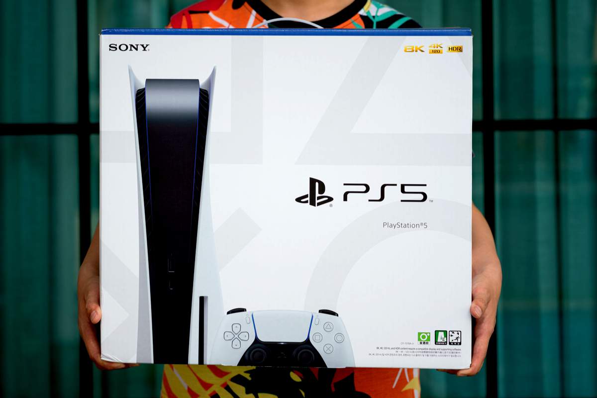 La boite de la Playstation 5