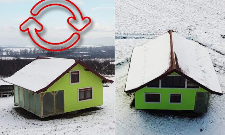 La maison rotative de Vojin