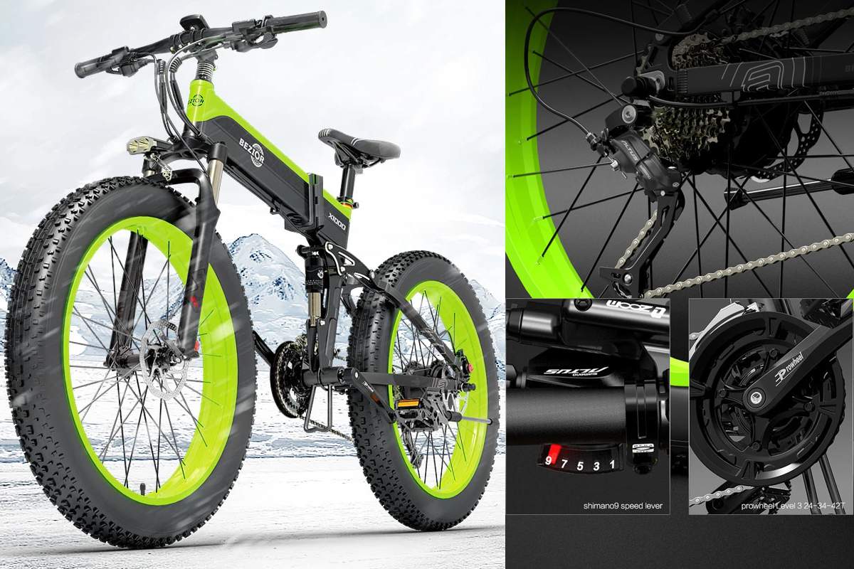 Bezior X1000 : ce VTT électrique pliable a tout pour plaire... et il est en promotion !