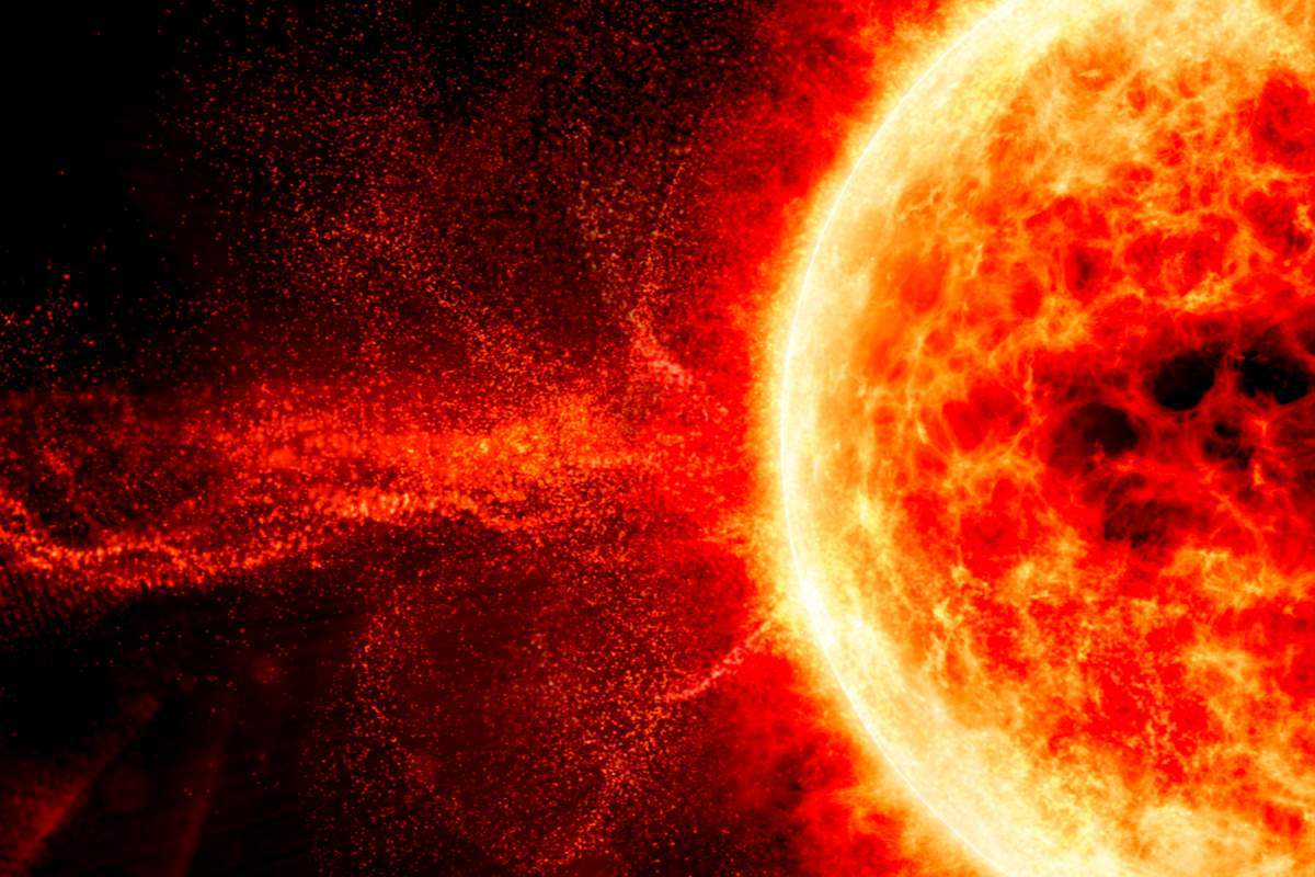 Éjections de masse coronale solaires.