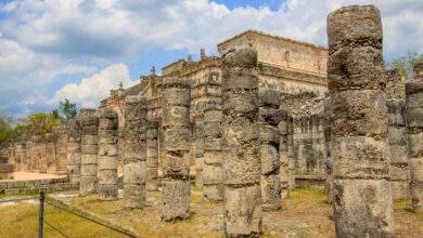 Le site archéologique de Chichen Itza dans le Yucatan, au Mexique