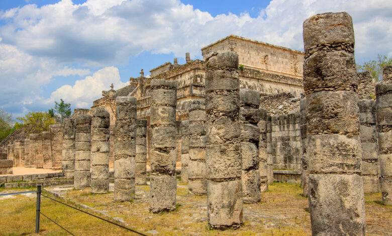 Le site archéologique de Chichen Itza dans le Yucatan, au Mexique
