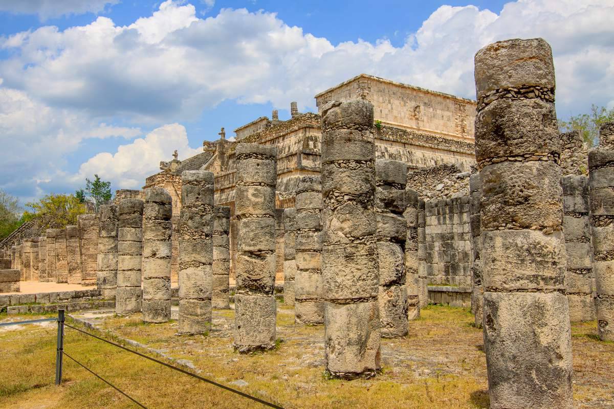 Le site archéologique de Chichen Itza dans le Yucatan, au Mexique