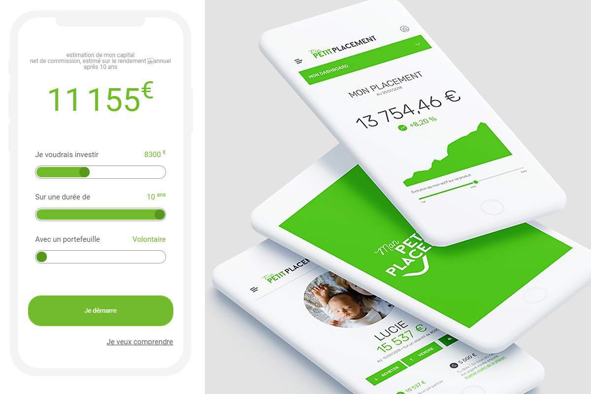 Mon Petit Placement, la plateforme qui démocratise l’investissement financier. Crédit photo : Mon Petit Placement