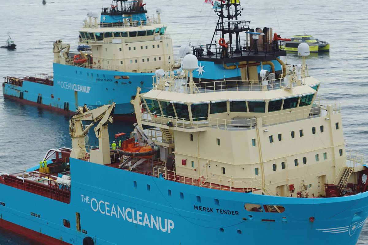 The Ocean Cleanup, une organisation à but non lucratif qui s’est donné pour but d’éliminer 90 % des déchets plastique.