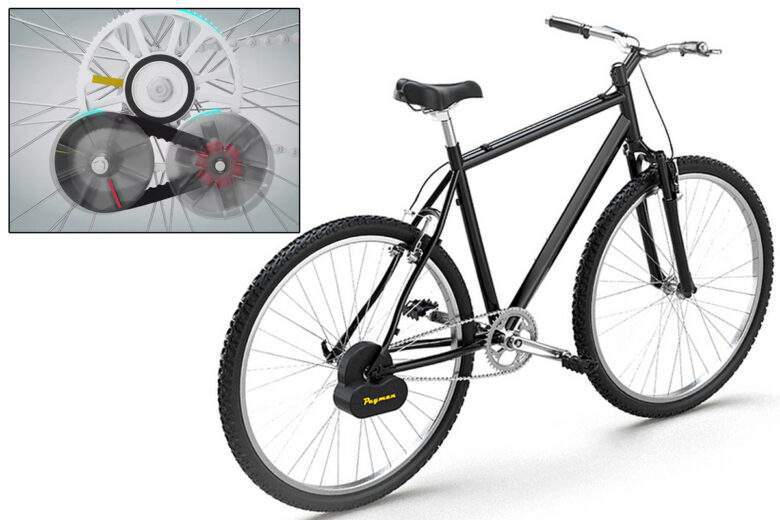 Un système de transmission pour vélo automatique plus léger que les systèmes actuels.