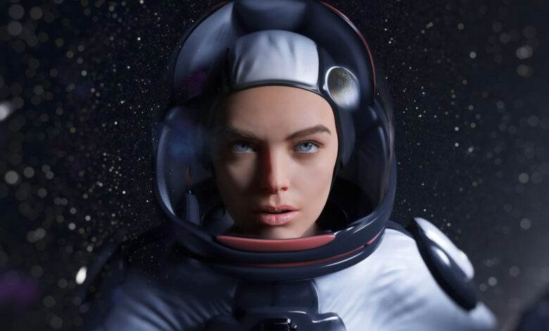 astronaute dans l'espace
