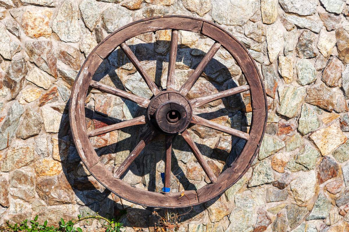 Roue de charriot