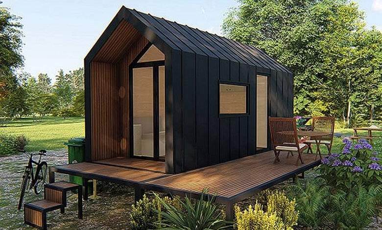 Une tiny House "taillée pour la vie en forêt"
