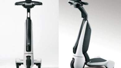 Toyota C+Walk, une trottinette électrique à trois roues modulaire et multifonctionnelle