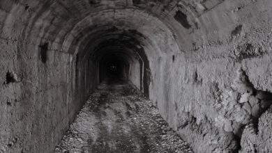 bunker de la Première Guerre mondiale à la frontière entre l'Italie et la Suisse