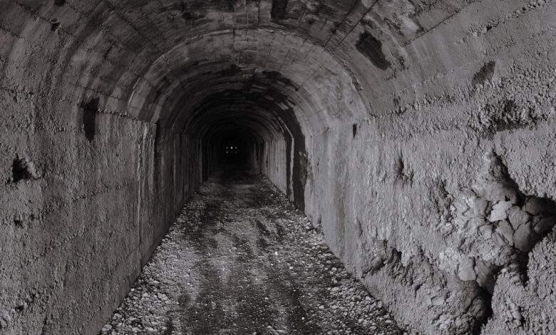 bunker de la Première Guerre mondiale à la frontière entre l'Italie et la Suisse