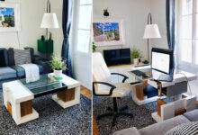 La Jobstable en mode table basse et bureau de travail