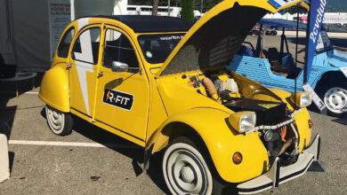 Une 2cv électrique.