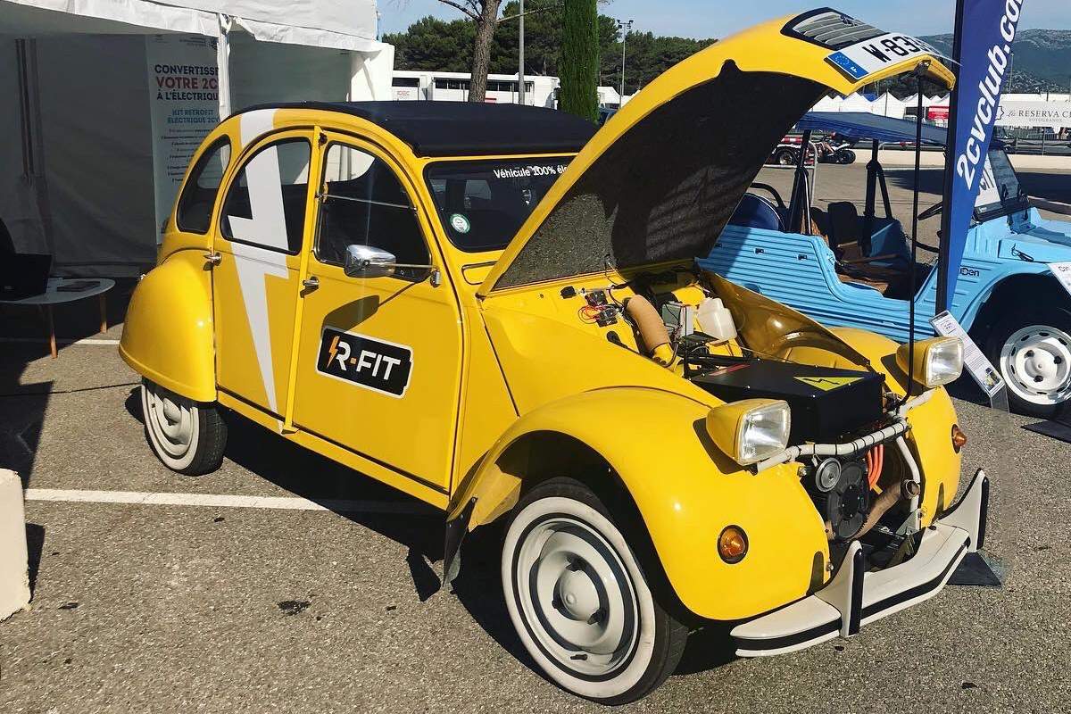 Une 2cv électrique.