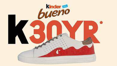 Vous reprendriez bien un peu de sneakers Kinder Bueno ?