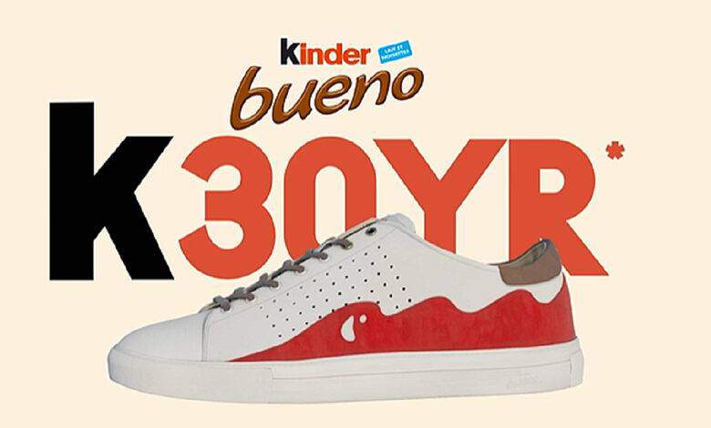 Vous reprendriez bien un peu de sneakers Kinder Bueno ?