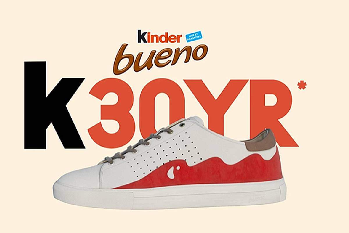 Vous reprendriez bien un peu de sneakers Kinder Bueno ?