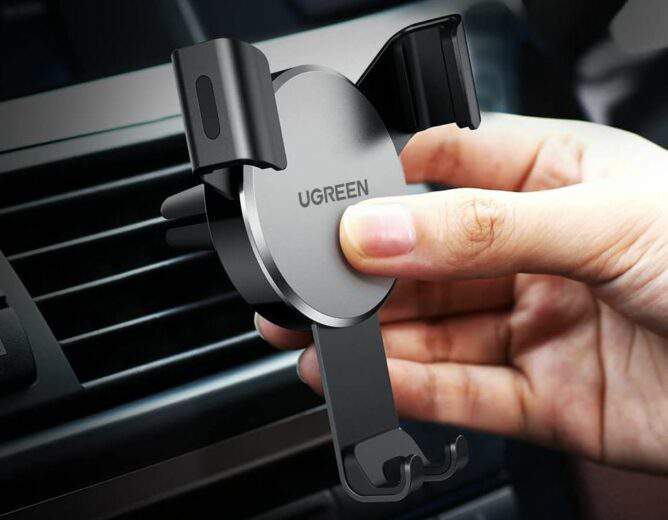 UGREEN Support Téléphone Voiture Gravité